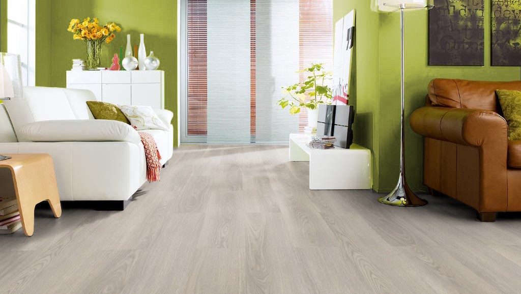 Ламинат Haro Tritty 100 дуб светло-серый 527077 фото в интерьере Ламинат Haro Tritty 100 дуб светло-серый 527077 фото в интерьере